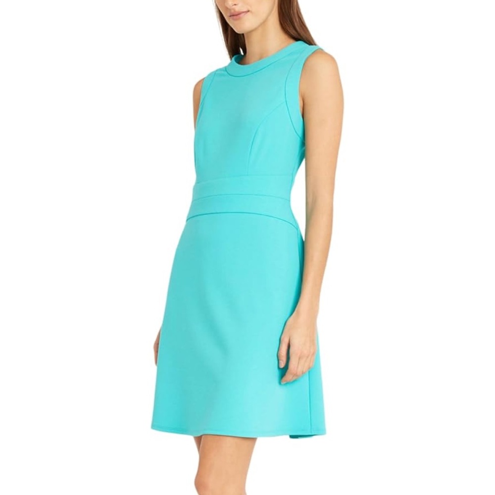 Donna Morgan - Sleeveless Teal Dress